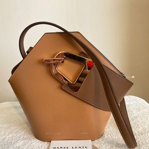Danse Lente Mini Johnny in brown leather